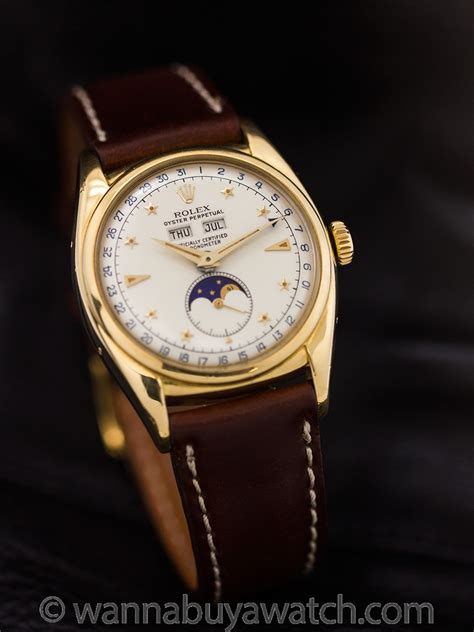 rolex stelline two tone|rolex 6062 moonphase.